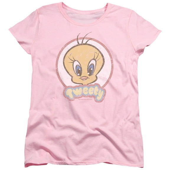 Looney Tunes - Retro Tweety - Women's Short Sleeve Shirt - Medium