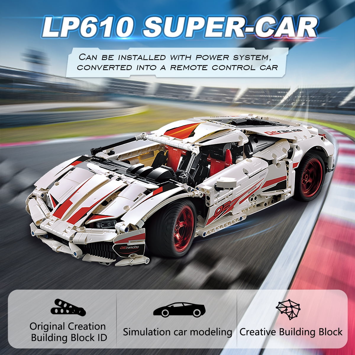 Cada bricks c61018 supercar hotsell