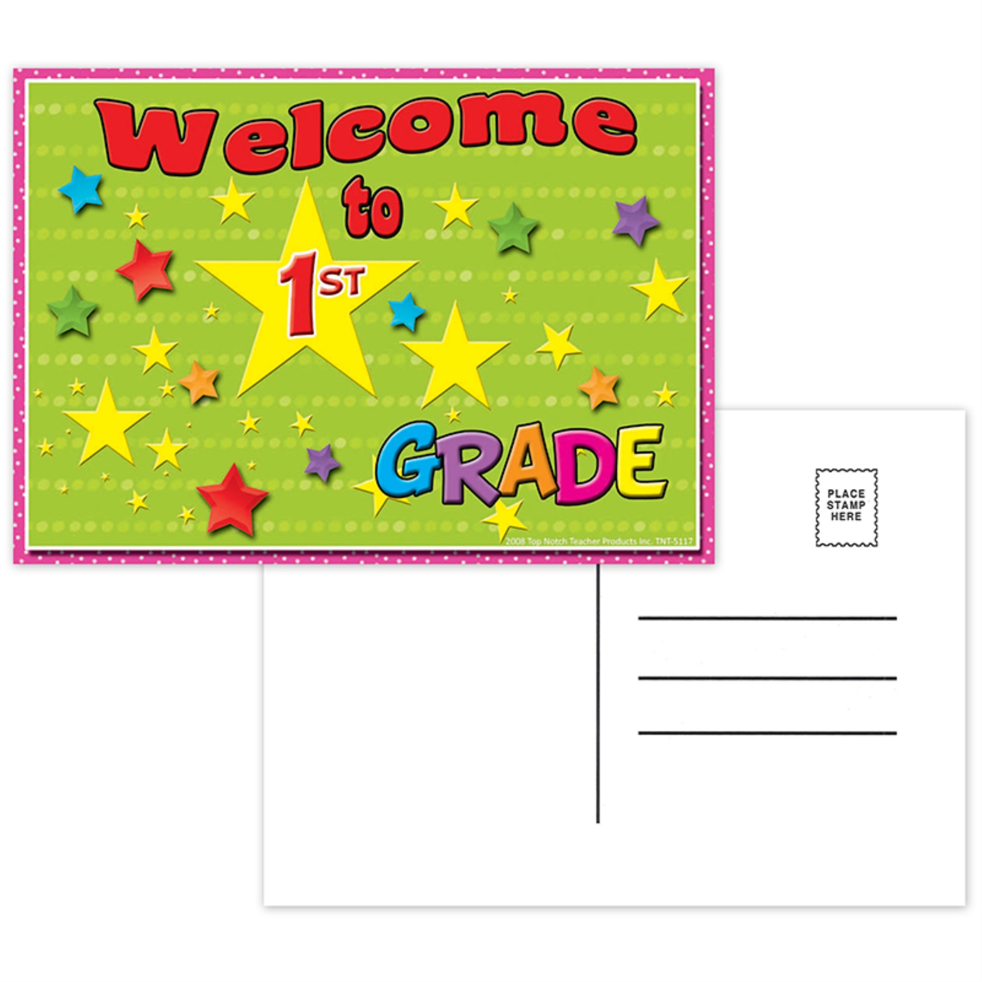 Top Notch Teacher Products Top Notch Postcards to 1st Grade