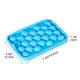 thumbnail image 3 of Molde de cubitos de hielo de silicona de 25 cavidades para bebidas de verano, cócteles, cocina, apto para lavavajillas, fabricante de hielo redondo, diseño que ahorra espacio., 3 of 7
