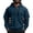 03# Dark Blue, variant on Qwertyu Big and Tall Hoodies for Men Full Zip up Tactical Hoodie Pullover Fall Winter Fashion Hooded Sweatshirt Multi Pockets Orange M