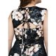 thumbnail image 5 of Vestido floreado sin manga Tallas Extras, 21647 (Negro floreado) negro 38 Roman Fashion V-TFT-21647-NEGRO, 5 of 7