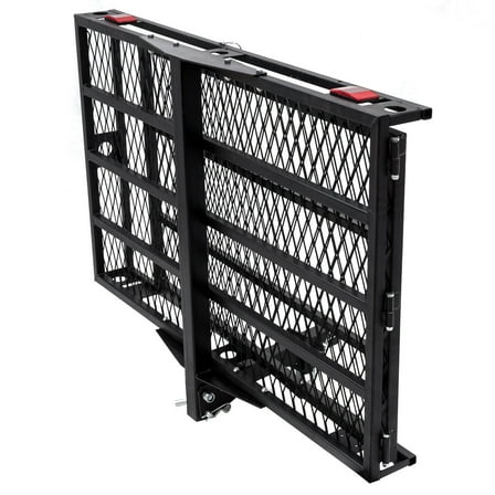 Gymax Fashion Folding Electric Wheelchair Hitch Carrier Scooter Loading Ram