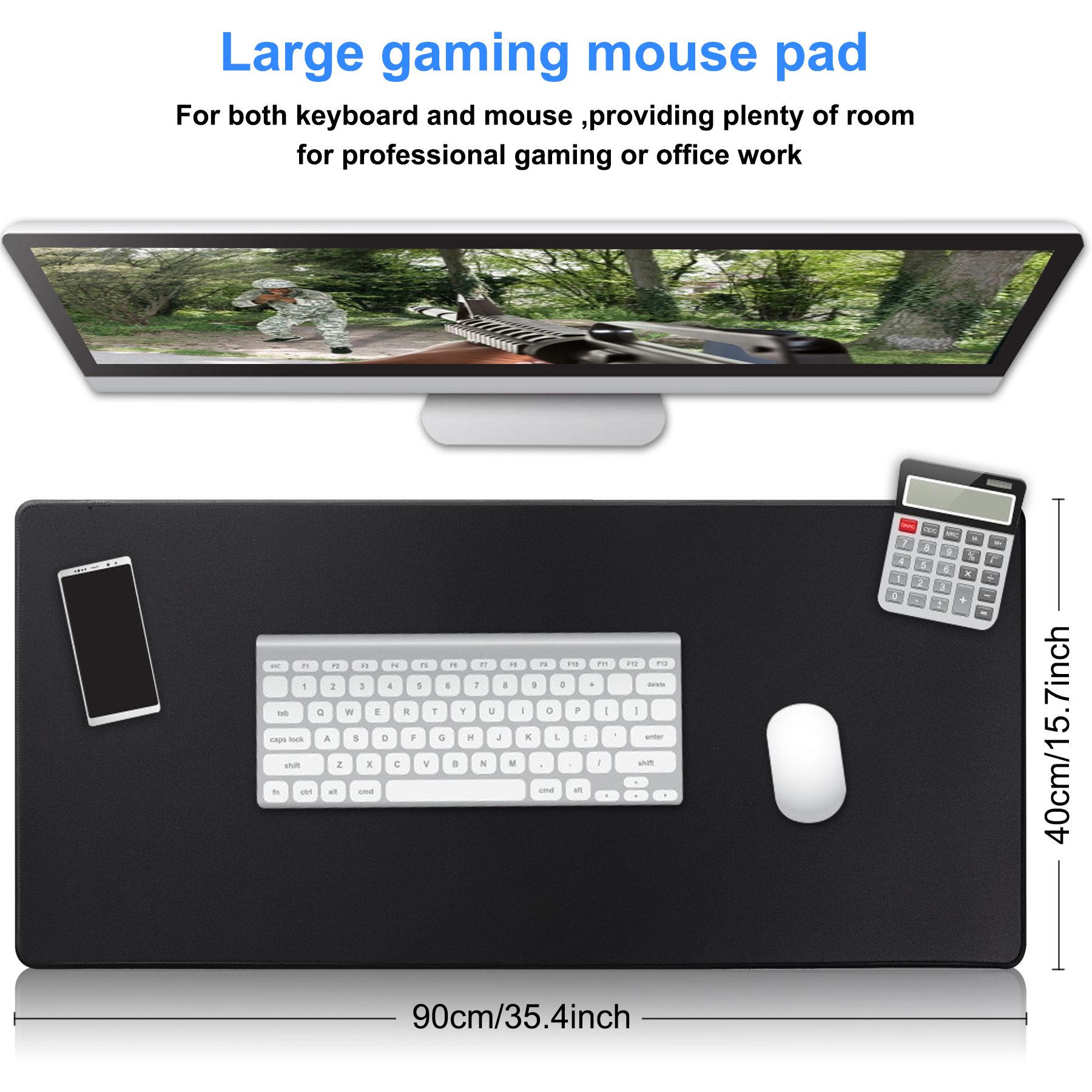 Cmhoo XXL Gaming Mouse Pad 35.4 x 15.7 Inch photo 5