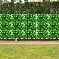 thumbnail image 5 of Expandable Faux Ivy Privacy Fence Screen with Wood Trellis, Retractable Garden Balcony Patio Decor for Backyard, Wedding, Outdoor Wall and Home Decoration, 5 of 7