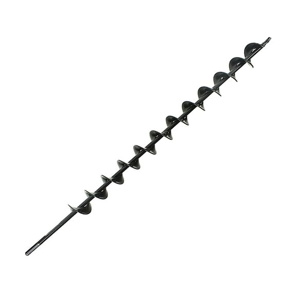 ALL-CARB Auger Drill Bit 1.75 x 24 Inch Surface Auger Drill Bit for Planting Garden Auger Drill String or Umbrella Hole Excavator Suitable for 3/8 Inch Hex Drive Drill Bit