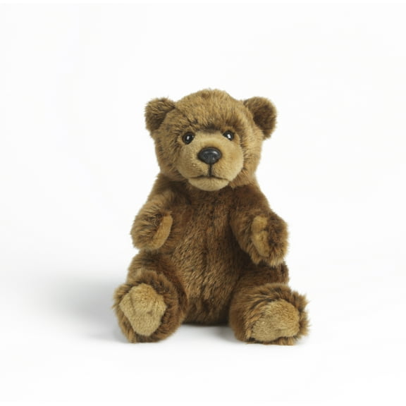 Living Nature 7" Plush Brown Bear Plush Animal