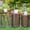 Bronze, variant on Y&M Side Table,Set of 3 Heavy-Duty Round End Table, Outdoor Decorative Garden Stool Plant Coffee Table for Indoor Multifunctional Use, Stand-White