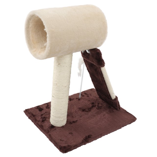 rbol para gatitosinteresante poste para rascar gatos con juguete de ratón para interiores Amonsee No