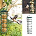thumbnail image 2 of Metal Material Outdoor Grid Bird Feeder High Strength And Durable Fat Bird Feeder Hanging Bird Feeder, 2 of 6