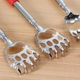 thumbnail image 3 of Claw Massager - Telescopic Stainless Steel Back Scratcher for Itch Relief and Body Massaging., 3 of 4