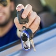 thumbnail image 5 of Eosunjian Car Key Chain Clip with Key Rings Rotatable Live Lock Buckle Anti-lost Heavy Duty Pants Waist Hoop Keychain Key Fob Key Fob Holder Keyring Holder Orange, 5 of 13