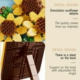 thumbnail image 4 of 3D Model Famous Painting Sunflower 871pcs Micro Building Block Set DIY Assembly Brick Sets Best Gift For Home Decoration, 4 of 5