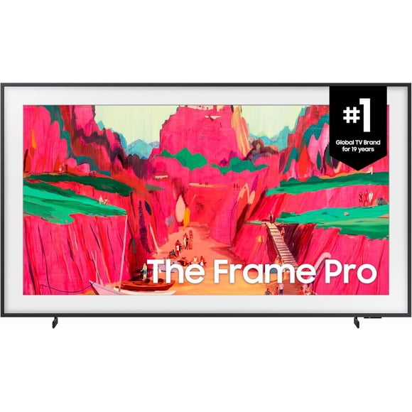 Samsung The Frame Pro 85" LS03FW 4K Neo QLED Tizen Smart TV (2025 Model - QN85LS03FW) – Certified Refurbished
