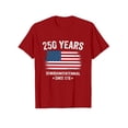 thumbnail image 3 of MuXiKeJi Clothes Patriotic T Shirt for Women 250th Anniversary USA Shirt Short Sleeve Casual Tops for Fourth of July Celebration, 3 of 4