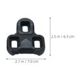 thumbnail image 2 of Luxshiny Pedal De Con Superficie Amplia Para Transferencia Eficiente De Potencia Negro, 2 of 8