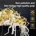 thumbnail image 3 of 1LB Iridescent Crinkle Cut Paper Shred Filler for Gift Box Bag and Basket On Holidays(Diamond White), 3 of 10