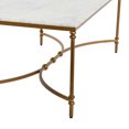 thumbnail image 5 of Creative Co-Op Libertine Genuine Marble and Metal Coffee Table, Gold Finish, 5 of 7