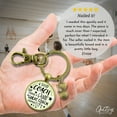 thumbnail image 3 of Volleyball Coaching Sport Gutsy Goodness Bronze Keychain Great Coach Changes Life Thank You Gift, 3 of 8