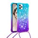 thumbnail image 2 of Funda para iPhone 11 PRO Brillantina Líquida Divertida Reluciente y con Cristales en Movimiento Cuerpo Cruzado con Cordón Ajustable, 2 of 5