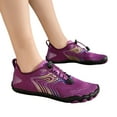 thumbnail image 3 of kamemir Women Footwear Sneakers for Women Running Shoes Fashion Walking Womens Sneakers Casual Lightweight Tennis Shoes(Purple,7), 3 of 6