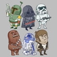 thumbnail image 2 of Mens Star Wars Cartoon Crew Tank Top, 2 of 5