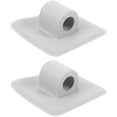 thumbnail image 1 of Phenofice Kayak Mounting Bracket 2Pcs Square Universal Design Canoe Motor Mount Grey PVC 10.0X9.5X4.0In, 1 of 8