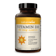 Naturewise Vitamin D3 2000 IU (50mcg) 360 Softgels