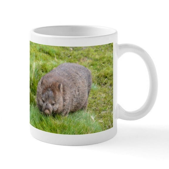 CafePress - Wombat Mug - 11 oz Ceramic Mug - Novelty Coffee Tea Cup