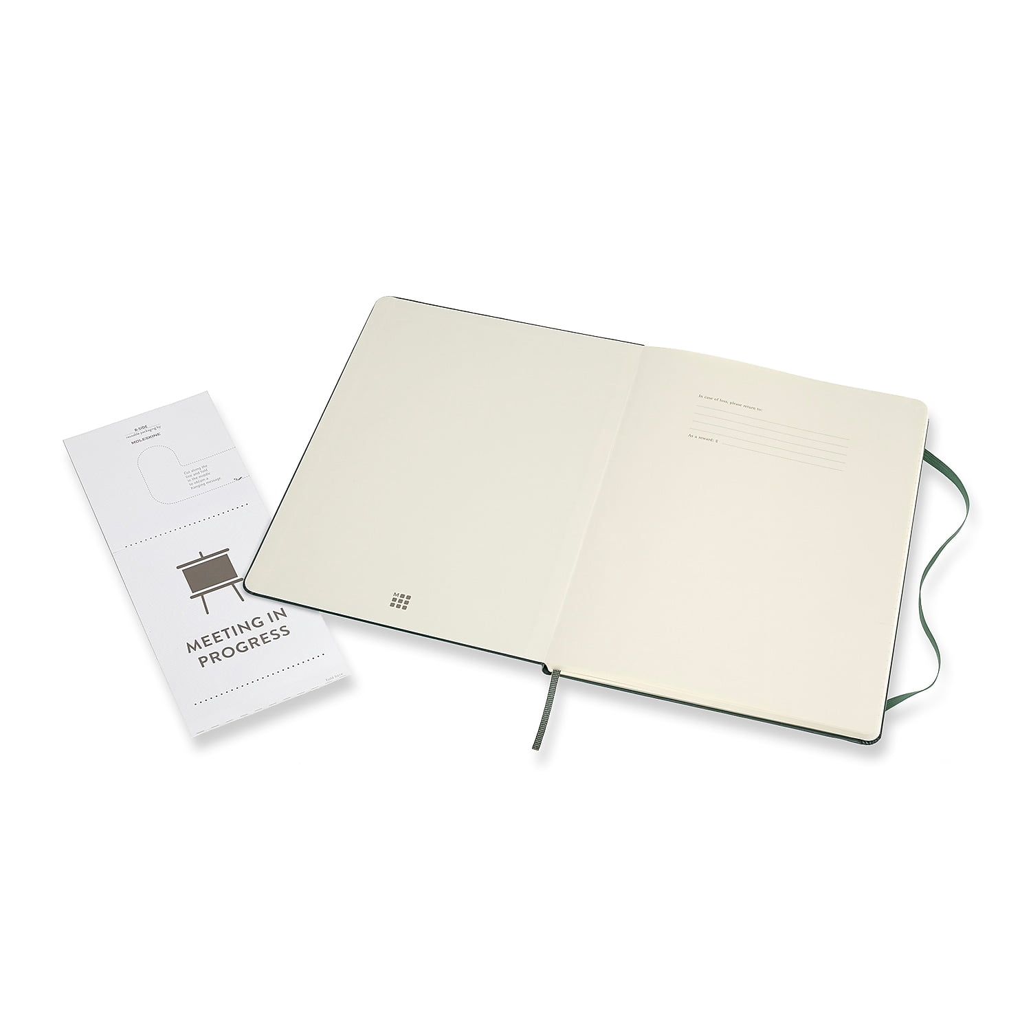 MOLESKINE PROFESSIONAL NOTEBOOK XL FOREST GREEN