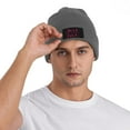 thumbnail image 4 of ZICANCN Bonnet Tricoté-Just Love Bonnet d'Hiver Doux Chaud Classique pour Hommes Femmes Rouge, 4 of 6