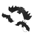 thumbnail image 4 of Miangastore Realistic Bat Black 18Pcs 5.9In X 2In, 4 of 9