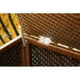 thumbnail image 3 of Tortuga Outdoor Sea Pines Large Wicker Storage Box, Java, 3 of 9