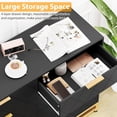 thumbnail image 5 of FOLDLIFE Bedroom Dresser with 8 Drawers, Wooden Dresser for Entryway, Wide Storage Cabinet for Living Room, White, 5 of 7