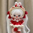 thumbnail image 2 of S Oujcen Ropa para Muñecas De Peluche Disfraces De Personajes De Anime Adorable Conjunto De Ropa para Muñecas De Peluche De 20 Cm Muñeco De Peluche De Anime Adecuado para Juguetes De Peluche Regalo pa, 2 of 5