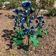 thumbnail image 6 of Set of 3 Handmade Metal Bluebonnets, Metal Yard Art, Garden Decor, Bluebonnets Texas State Flower, Outdoor Indoor Decor, Metal Yard Decoration, 6 of 6