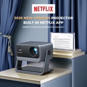 ARTSEA Video Projector With Wifi And Bluetooth, Smart Portable Projector,1080p Native for Home Theater/Outdoor