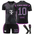 thumbnail image 1 of 2324 Camiseta de fútbol visitante del Bayern No. 9 Kane 10 Sane 25 Muller 3 Jin Minzai camiseta para niños y adultos transfronterizoscalcetines en 10, 1 of 1