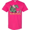thumbnail image 3 of Inktastic Funny Tea Rex Party T-Shirt, 3 of 5