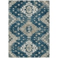 thumbnail image 2 of Addison Rugs Chantille Indoor/Outdoor Traditional Medallions Navy Washable Rectangle Rug, 2'6" x 3'10", 2 of 6