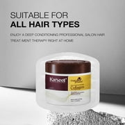 Karseell Collagen Hair Treatment Deep Repair Conditioning Argan Oil Collagen Hair Mask Essence for Dry Damaged Hair All Hair Types 10ml/ 0.34oz(24 packs)