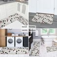 thumbnail image 5 of Bulldog Dog Kitchen Rugs Sets Of 2,Anti Fatigue Kitchen Mat Rugs Non Slip Washable,Decorative Kitchen Floor Mats for Kitchen,Sink,Laundry,17"x30"+17"x47", 5 of 7