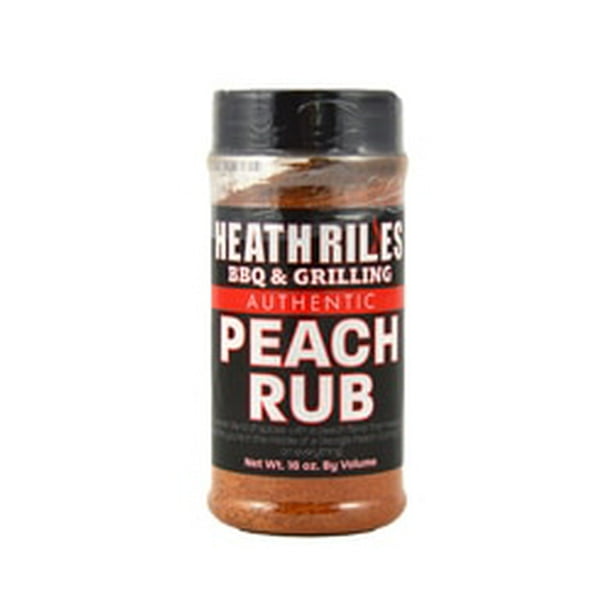 Heath Riles Peach BBQ Rub 16 oz Seasoning