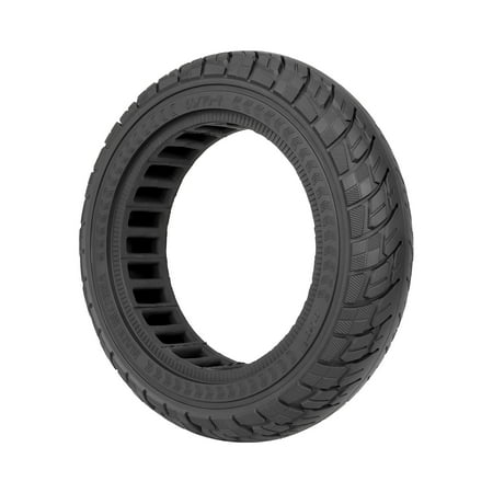 Ulip 10x2.5 Inner Hollow Honeycomb Solid Tire 10 Inch Electric Scooter Explosion-Proof Tubeless 45mm Slot Compatible with Max G30 Electric Scooter 6070-6.5 Tire