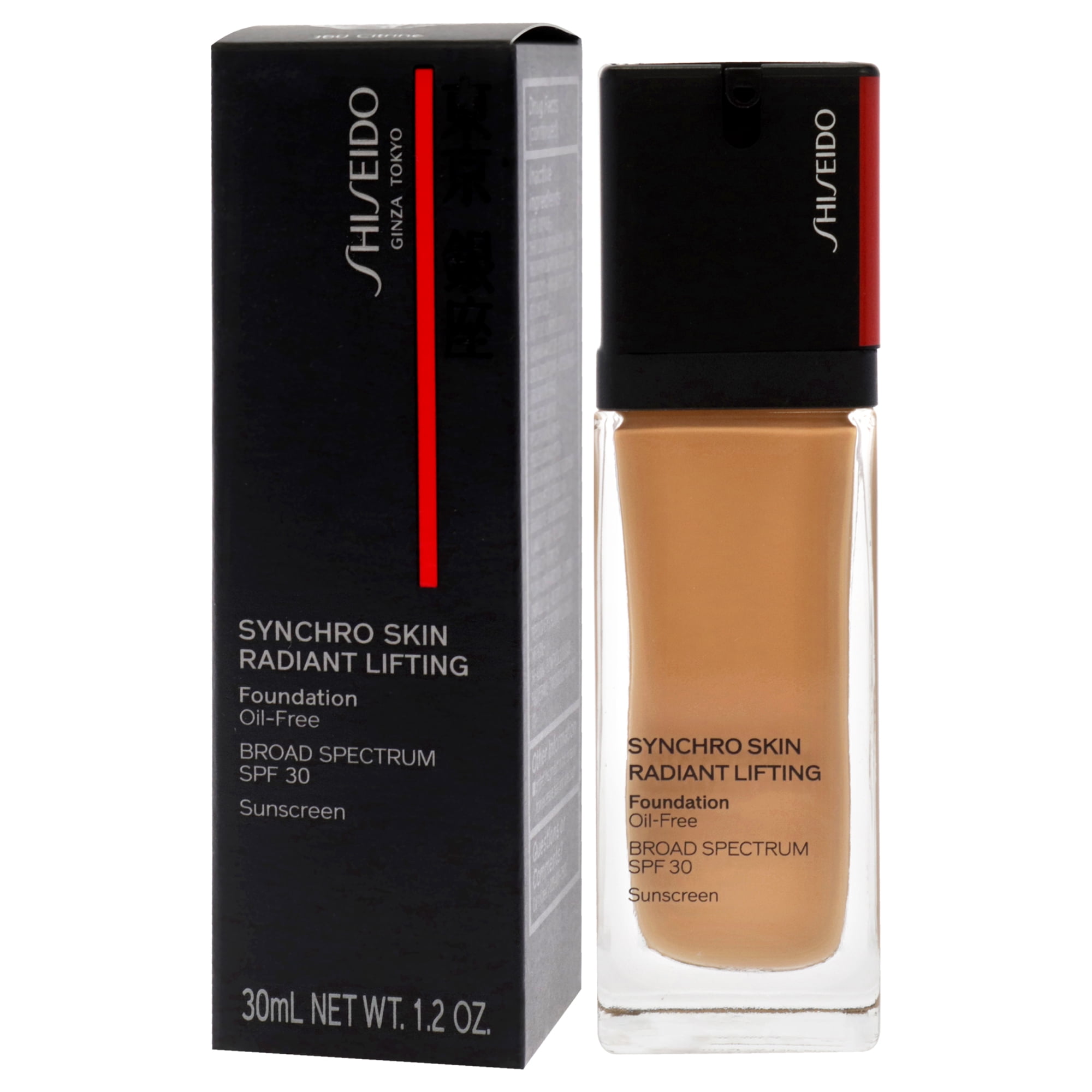 Shiseido Synchro Skin Radiant Lifting Foundation SPF 30 - 360 Citrine , 1.2 oz Foundation