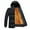 Yellow, variant on TFEOQRY Men's Hooded Short Padded Coats Casual Round Neck Top Long Sleeved Sports Outwear White
