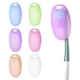 thumbnail image 4 of Silicone Toothbrush Caps For And Manual Toothbrush Heads|Green, 4 of 7