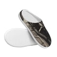 thumbnail image 3 of Lsque Vintage Ram Pilot Pattern Womens Comfort Cotton on Scuff With Memory Foam and Anti-skid Sole Slipper-39/40, 3 of 7