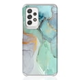 thumbnail image 5 of Samsung Galaxy A72 Case, Rosebono Slim Hybrid Shockproof Hard Cover Graphic Fashion Colorful Skin Cover Armor Case for Samsung Galaxy A72 4G and 5G (Green Marble), 5 of 5