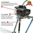 thumbnail image 4 of TOMAHAWK 37.7cc Gas Concrete Power Screed Cement Finishing Vibrating Motor, 4 of 6